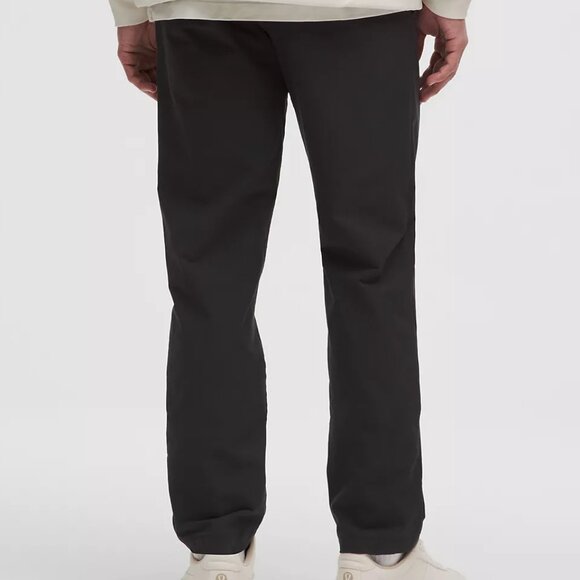 BNWT Lululemon ABC Classic-Fit Trouser 30L Stretch Cotton VersaTwill, Black, - Picture 2 of 5
